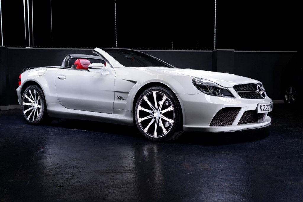 Mercedes SL R230 to SL65 Black Series Conversion | Wide Body Kit ...