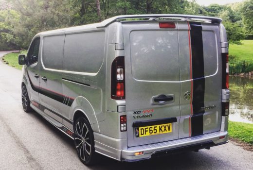 A photo of the Vauxhall Vivaro Spoiler