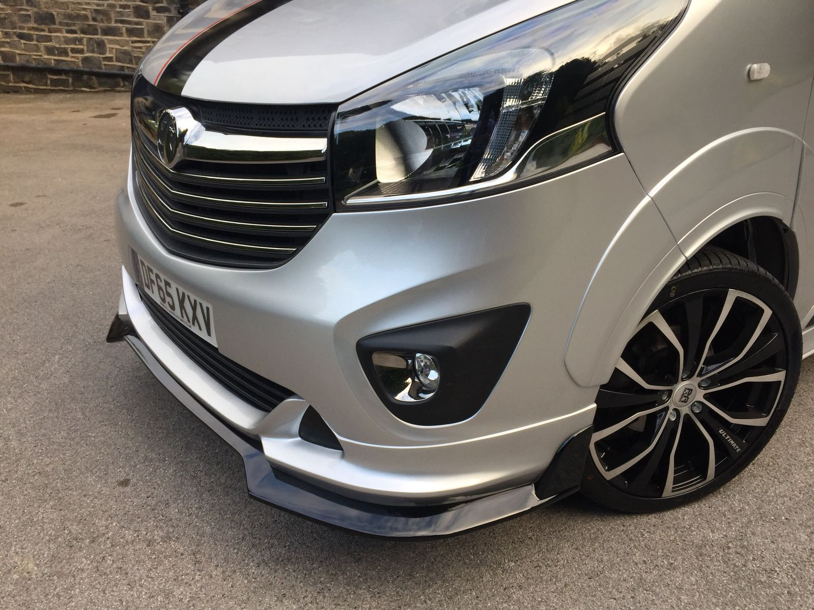 A photo of the Vauxhall Vivaro Front Bumper add on