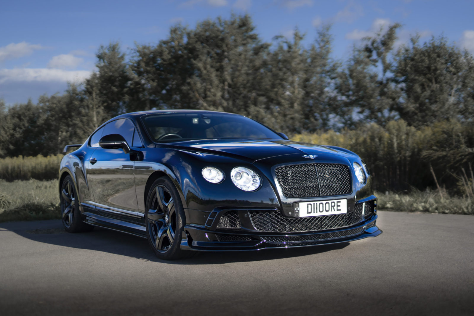 A photo showing the Bentley GTC Bodykit