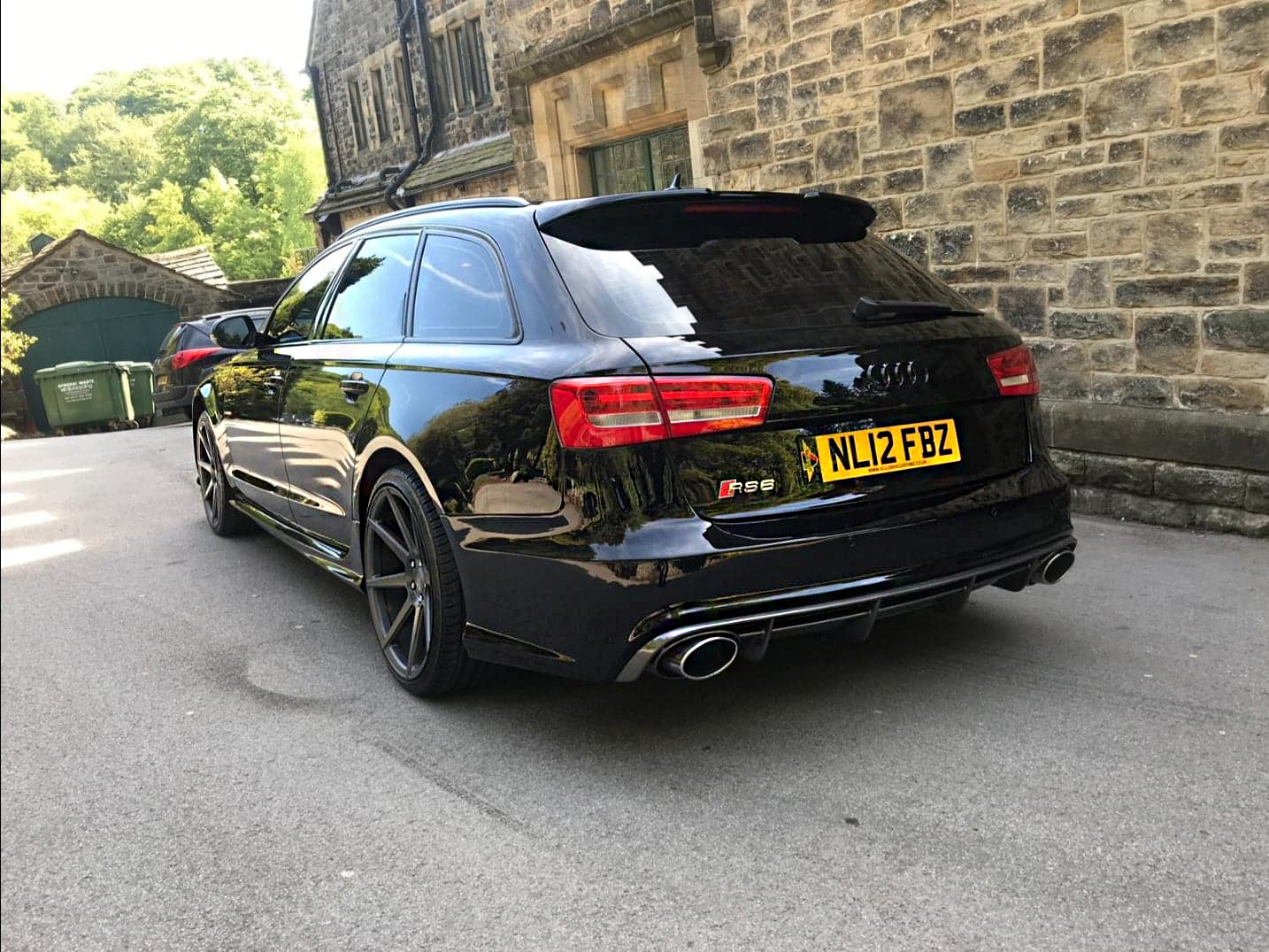 Audi a6 to rs6 rear bumper