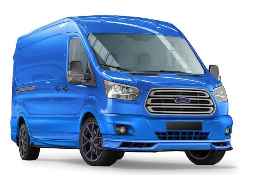 Ford Transit MK8 with our Front add on