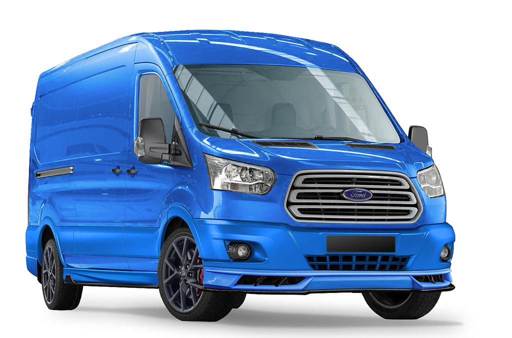Ford Transit MK8 with our Front add on